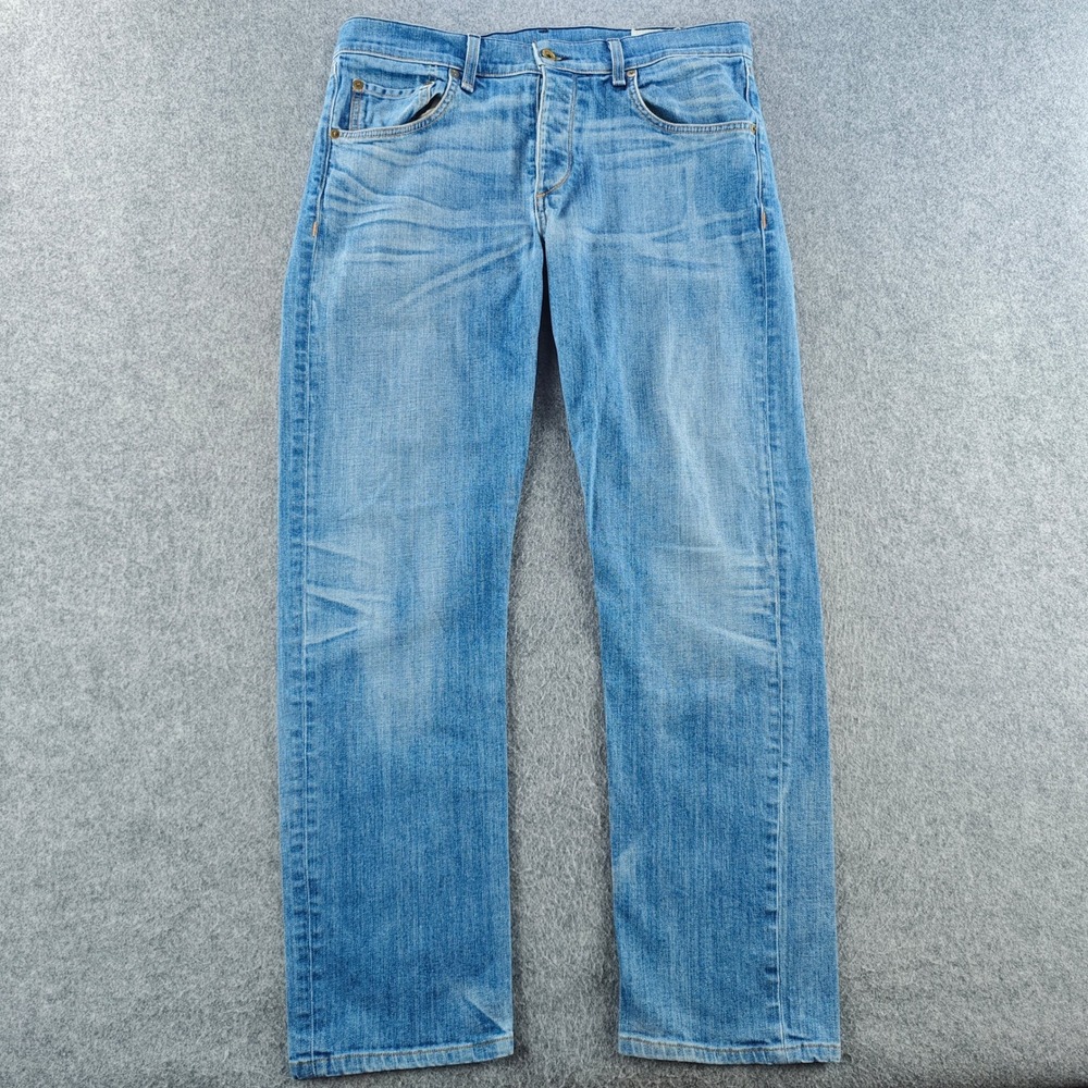 Rag & Bone Fit 3 Slim Straight Leg Jeans Mens 34 Blue Denim Standard Issue